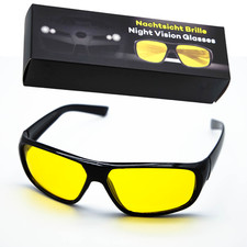 Lenti gialle Occhiali da sole per visione notturna Occhiali da guida Protezione