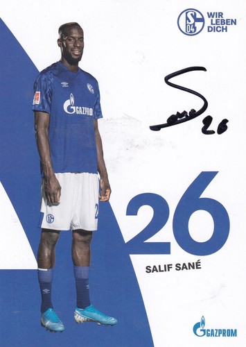 Autogramm salif sane - autogramm, (fc