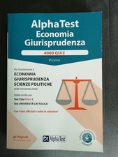 Alpha test Economia