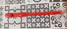 IDEA REGALO STRUMENTI MUSICALI A FIATO FLAUTO VINTAGE ROSSO MUSICA SCUOLA