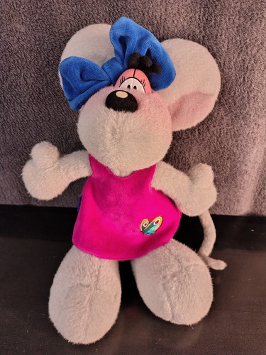Peluche diddlina grise robe - diddlina,