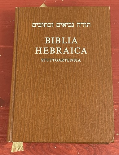 Biblia hebraica stuttgartensia - hebraica,