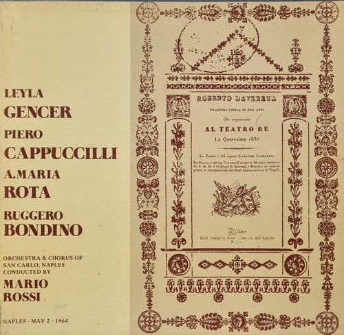 Donizetti roberto devereux - donizetti,