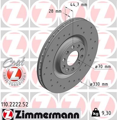 Dischi freno zimmermann - 2,