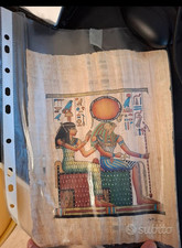 Papiro egizio originale - arte