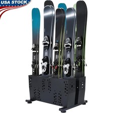 Freestanding Ski Rack Holds 4