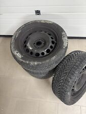 4 CERCHI IN FERRO + Gomme Invernali 65% CITROEN C3  205/55R16 A 4 Bulloni