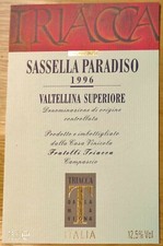 Etichette vino ITALIA Sassella