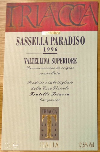 Etichette vino italia sassella - vino,