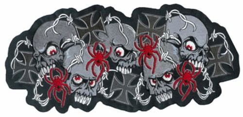 Lethal threat toppa teschio - threat,