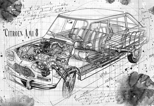 Line tech disegno - line,