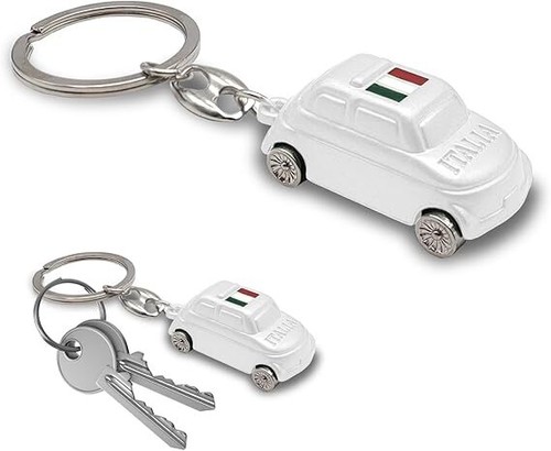 Portachiavi auto 500 italia - portachiavi,