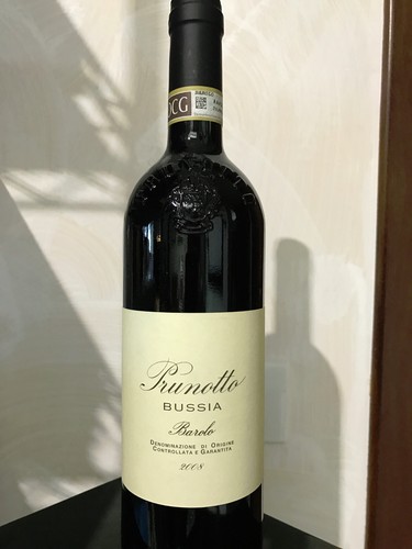 Barolo prunotto bussia 2008 - barolo,