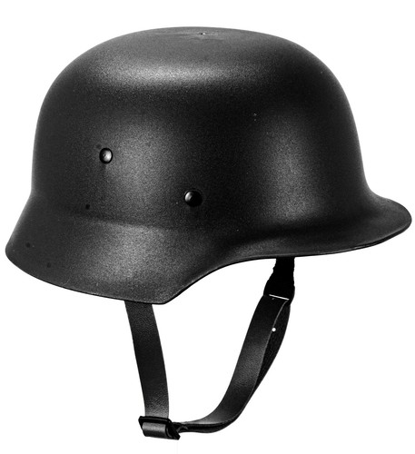 Elmo militare nero tedesco - nero,