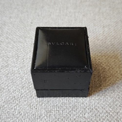 Bulgari ring black vintage box - vintage,
