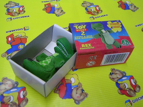 Fiammiferini toy story rex - fiammiferini,