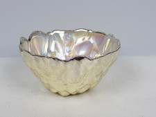  VASO IN VETRO ARGENTATO