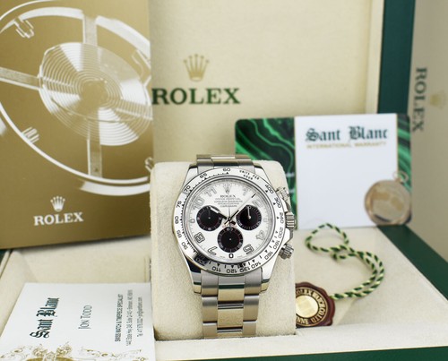 Rolex oro bianco daytona - oro, 18