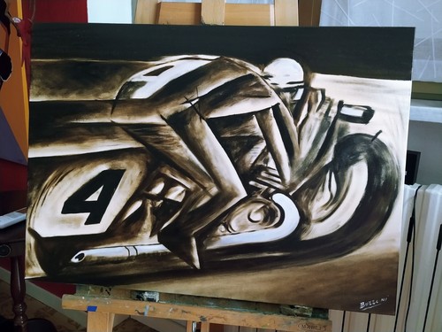 Quadro falso autore sironi - falso,