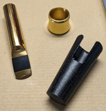 Mouthpiece bocchino  for Tenor Sax  Gold Metal  7  - Saxophone