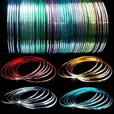 Bracciale Indiano Rigido Ø6 , 5cm Gioiello Bollywood Choorian Bangle Goa