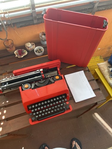 Macchina scrivere olivetti - da,