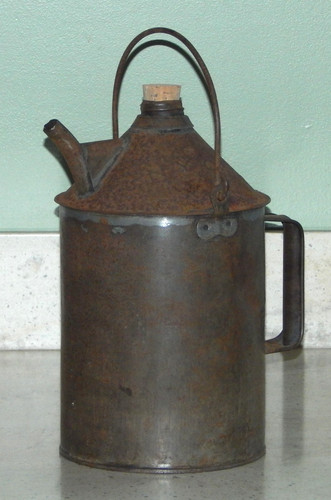 Antica lampada olio - a,