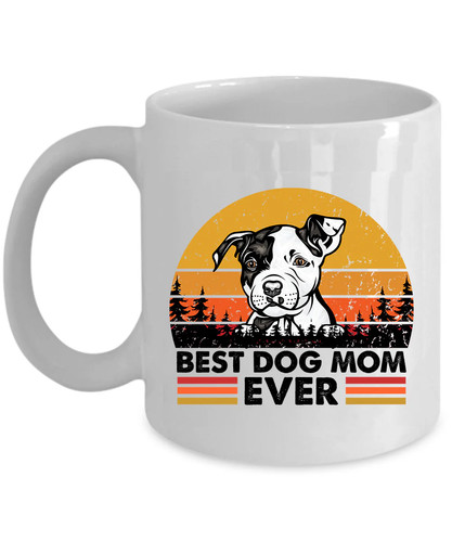 Tazza caffè best dog mom - da,