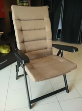 Metal f.a.r. Bomber Sdraio Sedia com Schienale Regolabile in 6 Posizioni