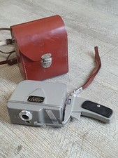 Antica Fotocamera 8mm Ambassador Urss 1960'S Con Custodia IN Pelle