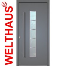 Porta d'ingresso Moderna LA250 Esterno in Alluminio con anta Roma Türen RC2