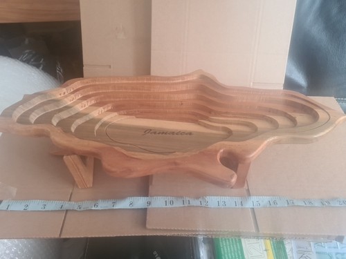 Cesto legno intagliato - in,