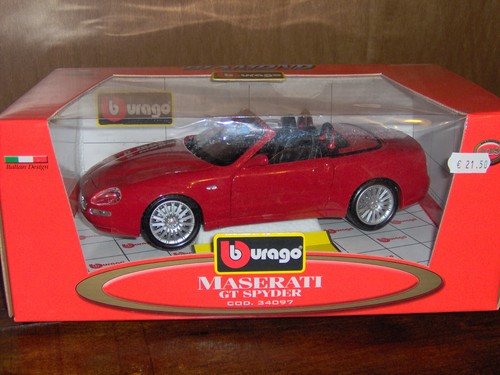 Maserati spyder bburago - maserati,