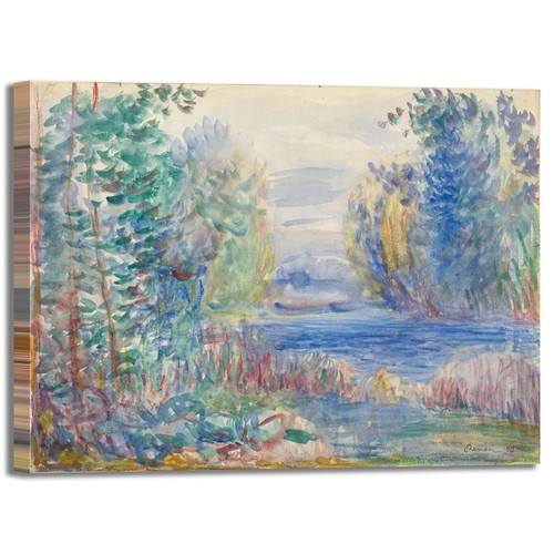 Renoir paesaggio fluviale