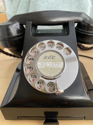 Vintage gpo black bakelite - gpo,