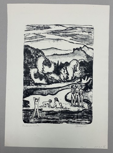 Erich heckel badende kinder - heckel,,