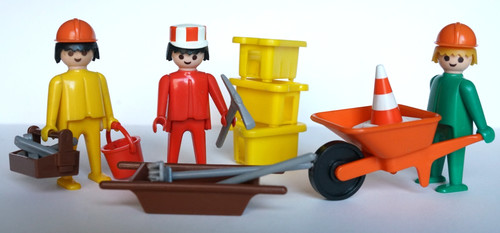 Playmobil ancien 3201 travaux - playmobil,