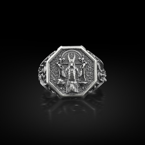 Anello uomo argento - anello, in