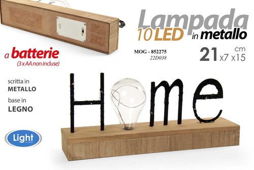 Lampada led lumetto abat - led,