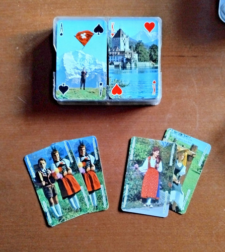 Carte gioco vintage - da,