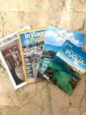 PUGLIA VIAGGI TURISMO n.4 SPLENDIDE RIVISTE, IN OTTIME CONDIZIONI!