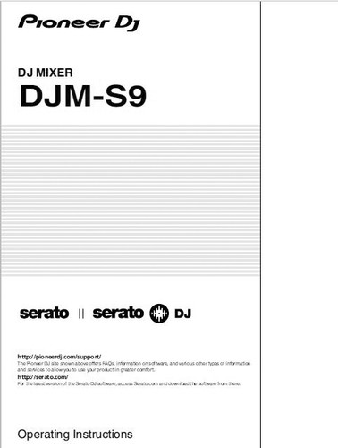 Pioneer djm mixer - djm-s9, dj
