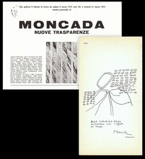 Ignazio Moncada. Nuove