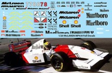 1/20 Decals per  McLaren MP4/8