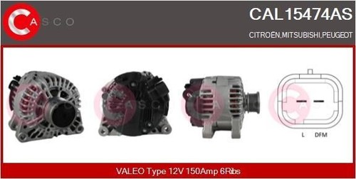 Alternatore peugeot - alternatore,