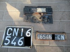 FIAT 124 Coupè I s - Fiches e lamierato pezzotto senza libretto - Ricambio usato