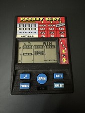 Video poker portatile slot tascabile vintage testato funziona benissimo!