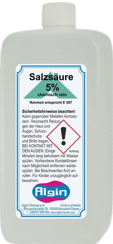 Acido cloridrico - , 5%
