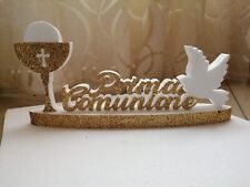 Scritta prima comunione in polistirolo 