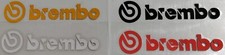 Adesivi Brembo 4 colori ROSSO